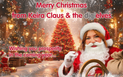 Keira Claus, digielves & the Gift of Gold: A Very Digicomm Christmas Tradition